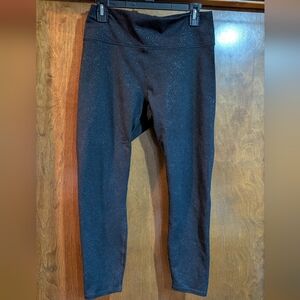 Fabletics Shimmering Black Leggings L